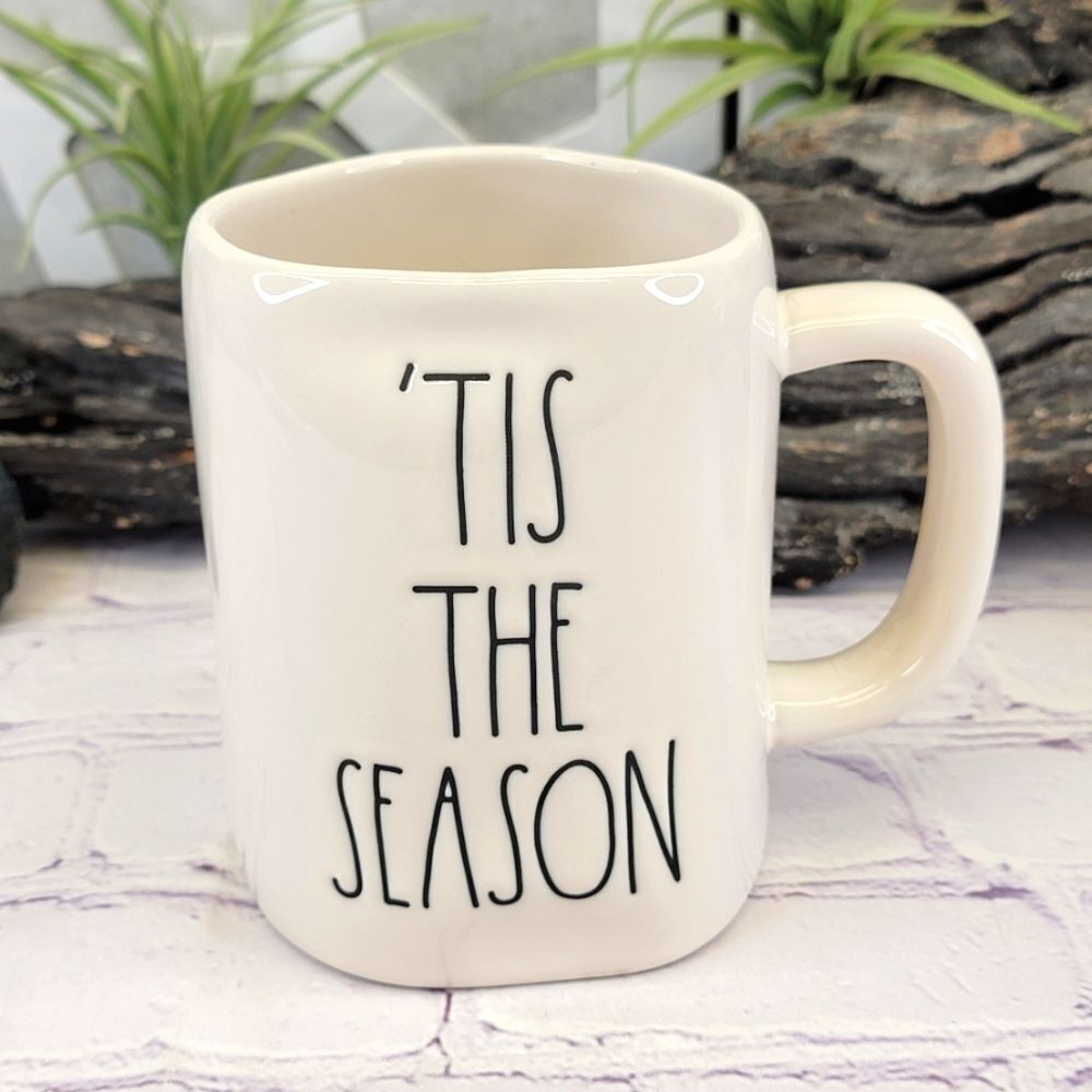 Rae Dunn TIS THE SEASON Ceramic Mug
